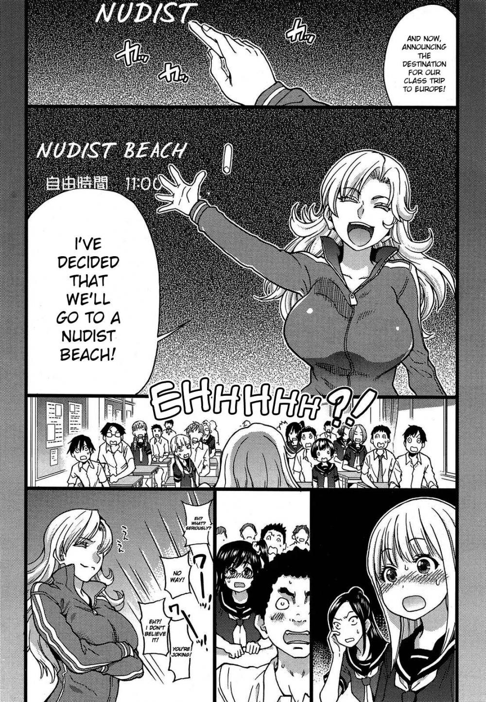 Chapter Nudist Beach Ni Shuugakuryokou De Original Work Page